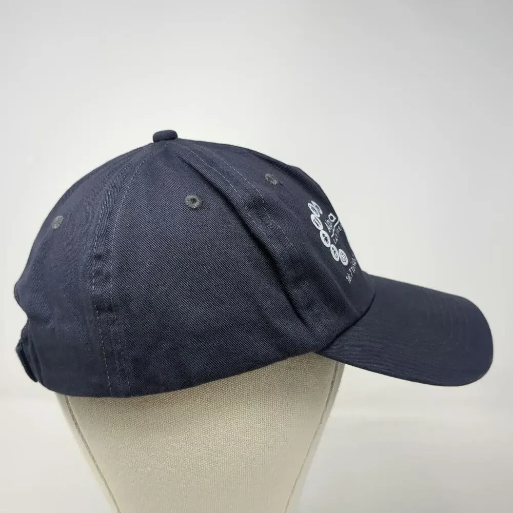 Hit 5 Panel Gray One Size Strapback Hat Alpha Omega Kids Early Intervention ABA